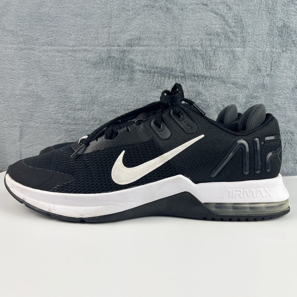 Nike Air Max Alpha Trainer 4 Men's Black/White  CW3396-004 Sneakers/Shoes Sz 13 - Picture 1 of 16